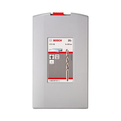 Jogo De Brocas Bosch Pro Metal Hss-G 1,0-13,0mm 25Un