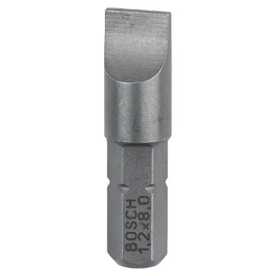 Ponta P/Parafusar Bosch Extra Hard S1,2X8,0 25mm Fenda 3U