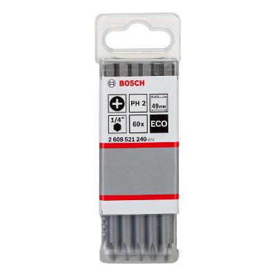 Ponta P/Parafusar Bosch Eco Extra Hard Ph2 49mm Phillips 60U