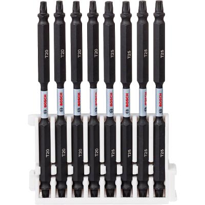 Ponta Bosch Impact Control Torx T20-T25 110mm Com 8 Peças
