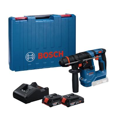 Martelete Perfurador Bosch Gbh 18V-18 X + Kit Bateria Maleta