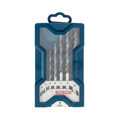 Jogo De Brocas Madeira Bosch Mini X-Line 3-10mm 7 Peças