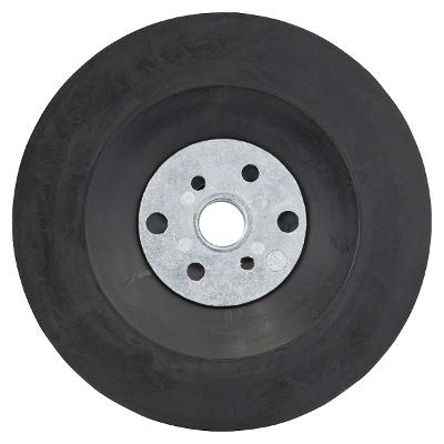 Prato De Borracha P/Disco De Fibra Com Porca Bosch M14 115mm