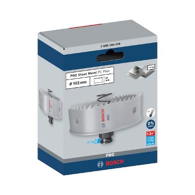 Serra Copo Bosch Pro Sheet Metal Power Change Plus 102mm
