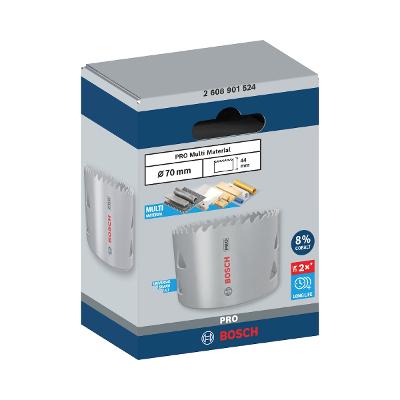 Serra Copo Bosch Pro Multi Material Cobalto 70 mm 2.3/4''