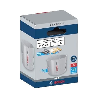 Serra Copo Bosch Pro Multi Material Cobalto 65 mm 2.9/16''