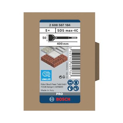 Talhadeira Pá Bosch Pro Sds Max 4C 50X400 mm 5Un