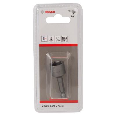 Soquete Canhão Magnético Bosch Extra Hard M8 (13mm) 50mm