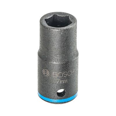 Soquete Bosch Impact Control M4 (7mm) 25X13mm Encaixe 1/4''