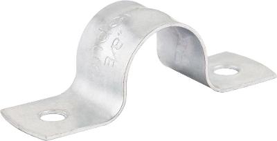 Abrac tipo U 1/2" aço carbono zincado c/ 50 peças Vonder