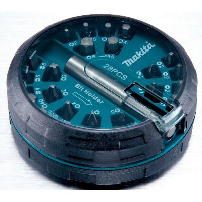 Conjunto de Bits E Adaptador 28 Peças B-28911 Makita
