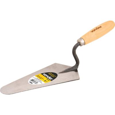 Colher para pedreiro 10" reta cabo madeira - Vonder Plus