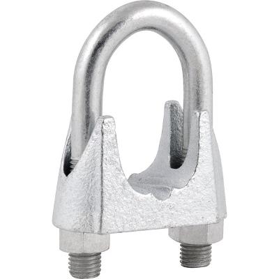 Clips p/ cabo de aço 1.1/2" leve galv c/ 40 peças Vonder