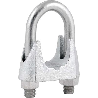 Clips p/ cabo de aço 1.1/2" leve galv c/ 40 peças Vonder
