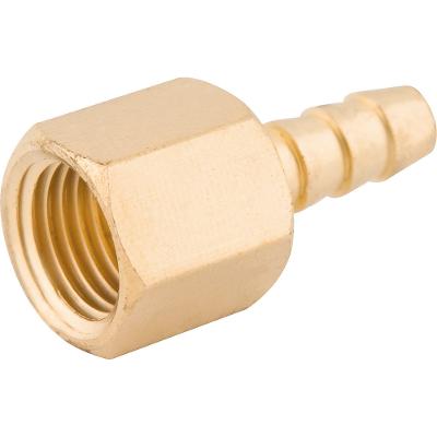 Espigão Fixo Fêmea Para Mangueira 3/8  Rosca 1/4  Npt Latão