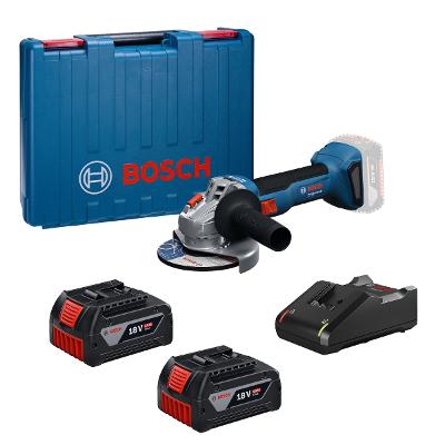 Esmerilhadeira A Bateria Bosch Gws 18V-8 11000Rpm 2B+Mal