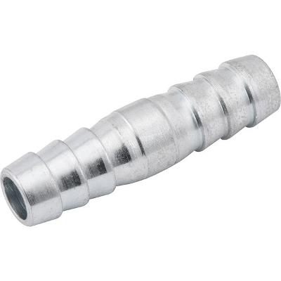 Emenda para mangueira 3/8" aço carbono com 2 peças Vonder