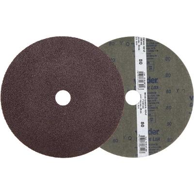 Disco lixa fibra 180mm g80 vdf47 com 10 peças Vonder