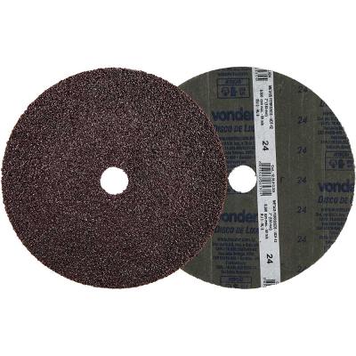 Disco lixa fibra 180mm g24 vdf12 com 10 peças Vonder