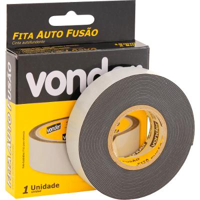Fita isolante autofusão 19mmx5m preta - Vonder