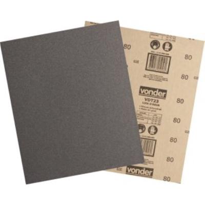 Lixa folha d'agua g360 225x275mm vdt-23 c/ 50 peças Vonder
