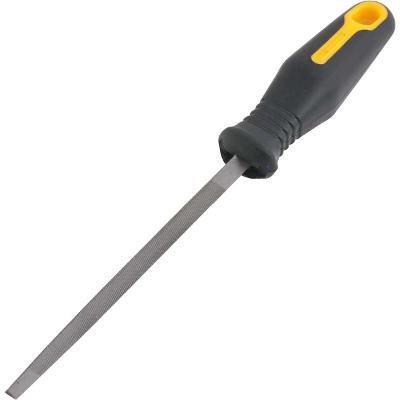 Lima triangular slim taper 5" com cabo plástico Vonder