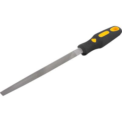 Lima triangular bastarda 8" com cabo plástico Vonder