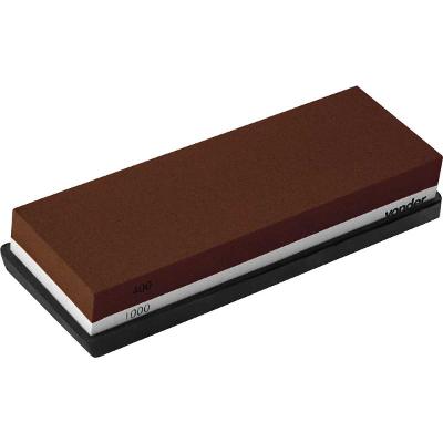 Pedra para Afiar 6" Dupla Face 400/1000 Vonder Plus