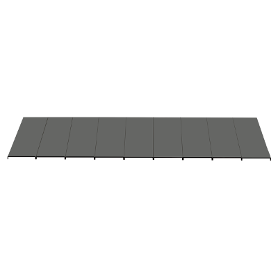 Prateleira Estante Mini Porta Paletes 180x60 Chapa 20 Presto