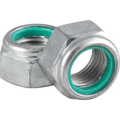 Porca Sextavado Autotravante 18Mm Aço Carbono Nove54