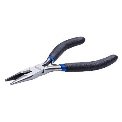 Alicate Meia Cana Mini Azul 0,150kg Eletrônica Kala