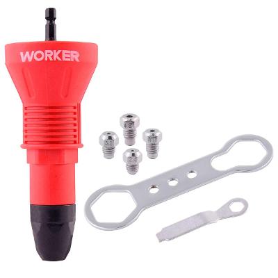 Cabeçote Rebitador 1/4'' 6,35Mm Torque 15N.m Worker