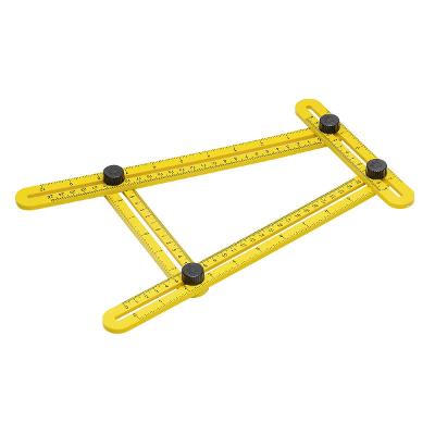 Esquadro Ajustável 25cm 12cm Plástico Worker