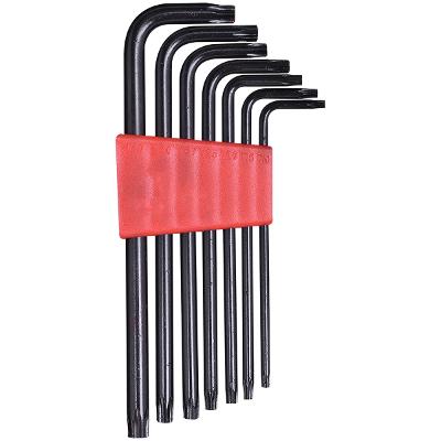 Jogo Chaves Torx T10-T40 7 Peças Aço Cromo Vanádio Worker