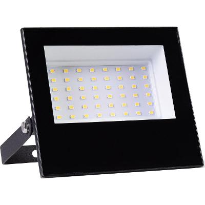 Refletor Led 50W Preto Iluminação Externa Liege
