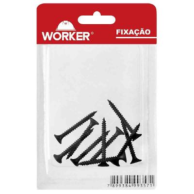 Parafusos Para Drywall 421545 3,5Mm X 35Mm 10 Peças Worker