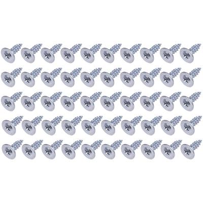 Parafusos Drywall 50 Peças Aço Carbono Worker