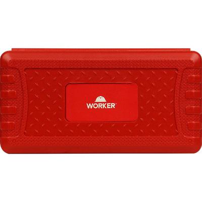 Jogo Bits Torx 10mm T20-T55 15pçs Aço Cromo Vanádio Worker