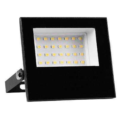 Refletor Led Preto 30W 2400Lm Bivolt Iluminação IP65 Liege