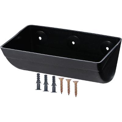Vaso Jardim Vertical Parede 19,8Cm Preto Kala
