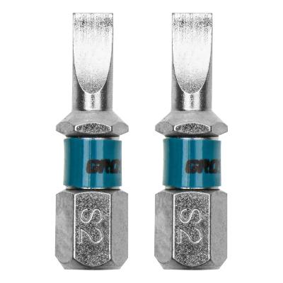 Bit Fenda Sl4,5 25 mm 2 Peças Gross Aço S2