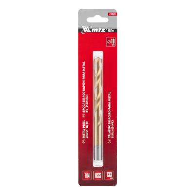 Broca Aço Rápido 10 mm Mtx 1 Peça