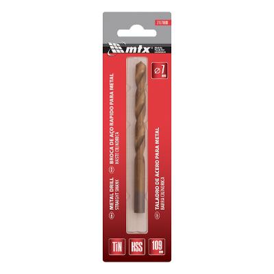 Broca Aço Rápido 7 mm HSS Mtx Nitreto Titânio