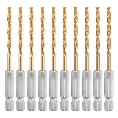 Broca Aço Rápido 3 mm Mtx Nitreto Titânio