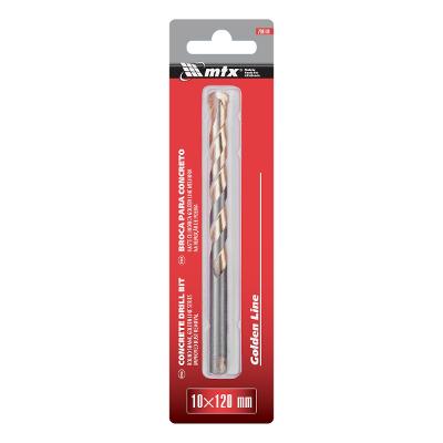 Broca Para Concreto 10 X 120 Mm Mtx Golden Line 1 Peça