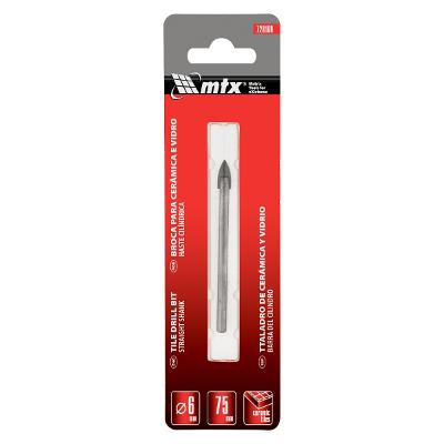 Broca Para Ceramica E Vidro 6 mm Mtx 1 Peça