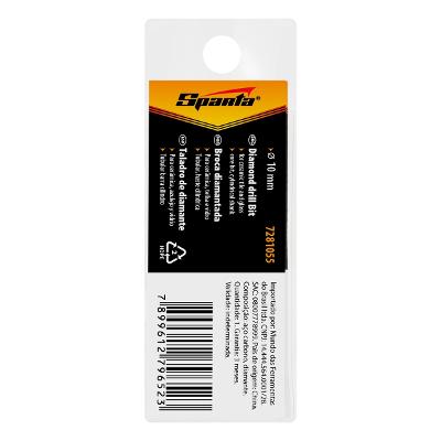 Broca Diamantada 10 Mm Cerâmica E Vidro Sparta