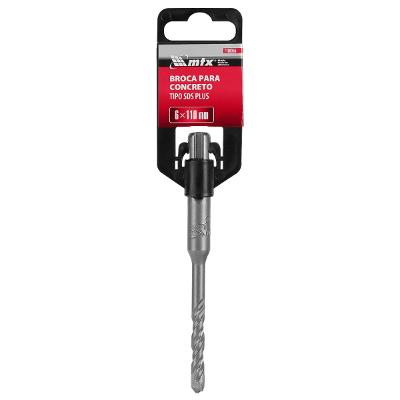 Broca Concreto 6 X 110 Mm Sds Plus Mtx