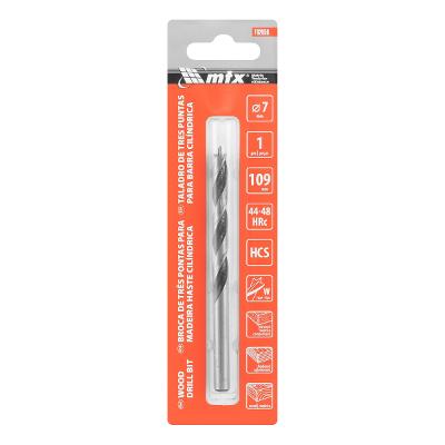 Broca Espiral Madeira Mtx 7 X 105 Mm 1 Peça