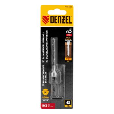 Broca Escareadora Para Madeira 5 Mm Denzel